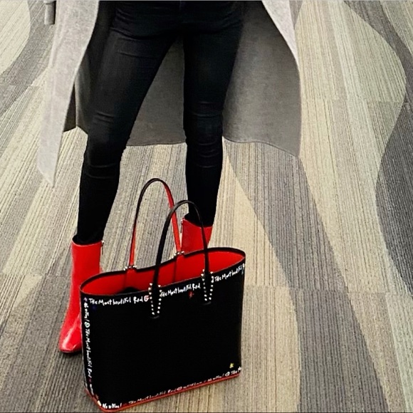 Christian Louboutin Large cabata printed tote - Picture 10 of 12